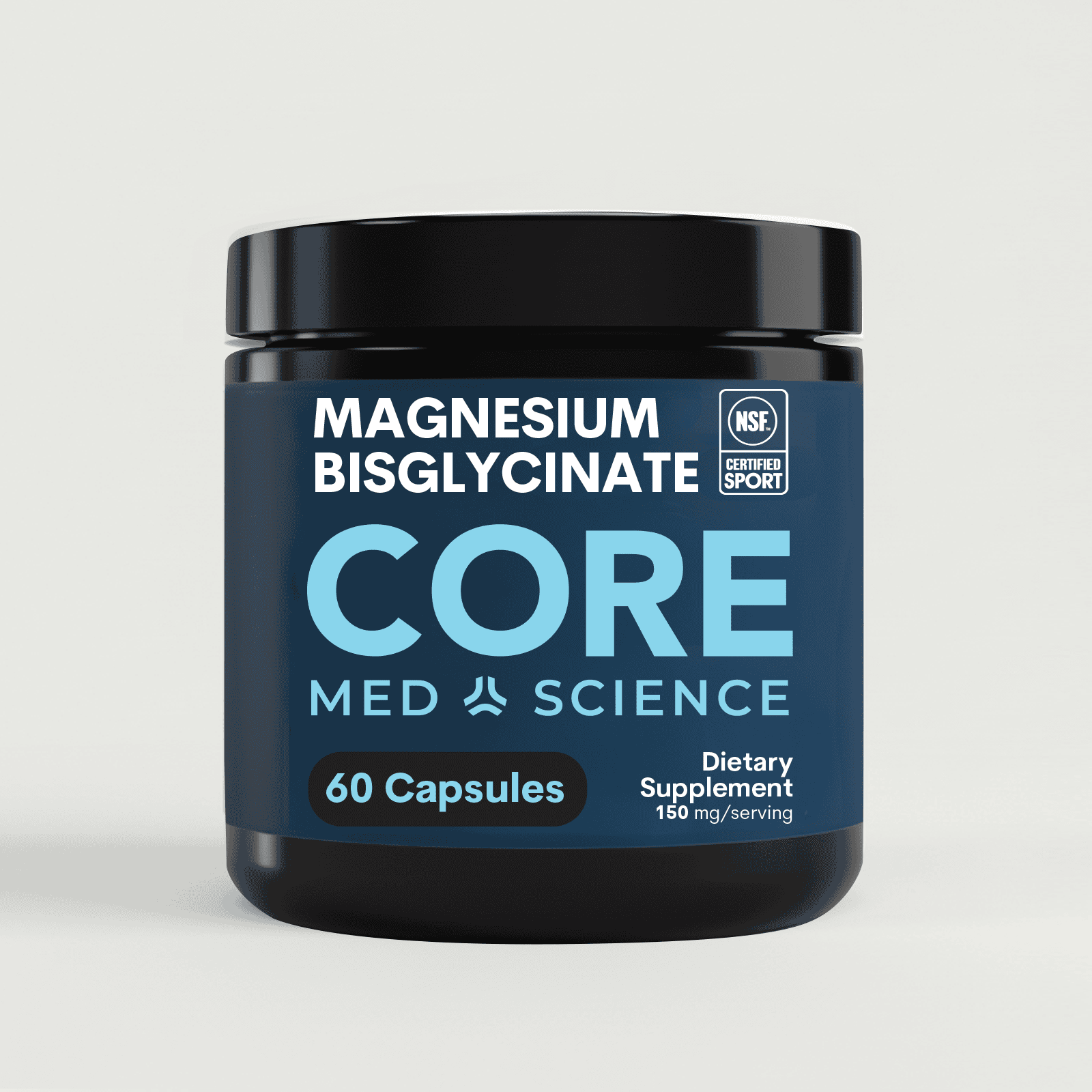 Magnesium Bisglycinate Bottle 60CT Capsules