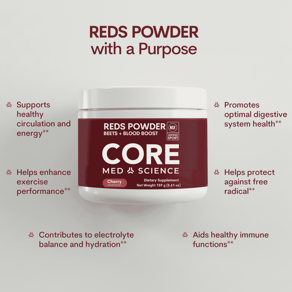 Reds Powder: Beets + Blood Boost (Cherry)