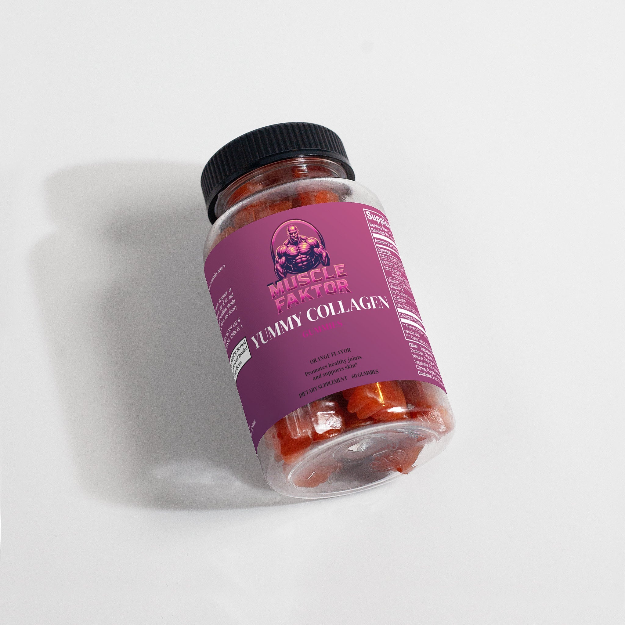 Muscle Faktor YUMMY Collagen Peptides Gummies with Vitamin C