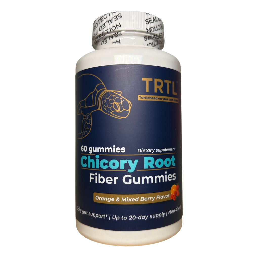 TRTL Fiber Gummies - 60 Count - 5g Fiber per Serving