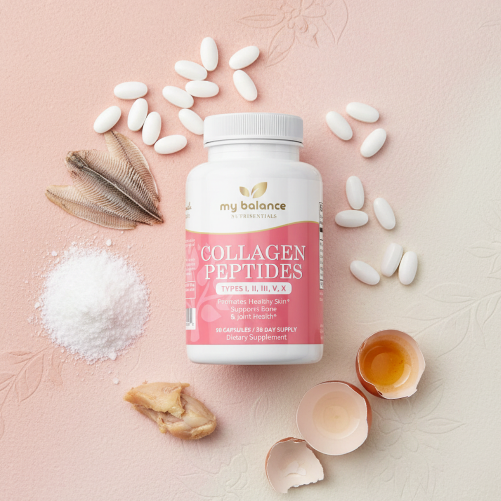 Collagen Peptides Types I, II, III, V, X