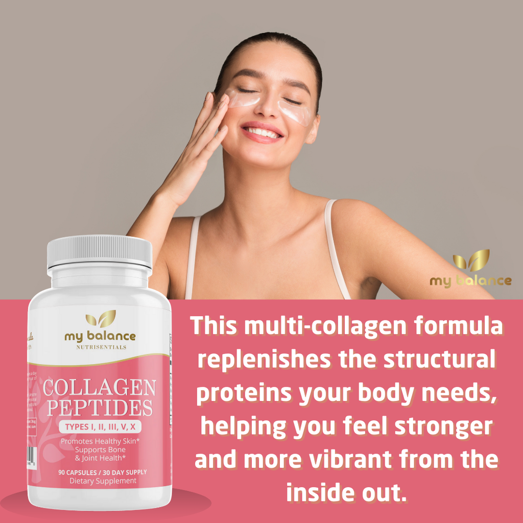 Collagen Peptides Types I, II, III, V, X