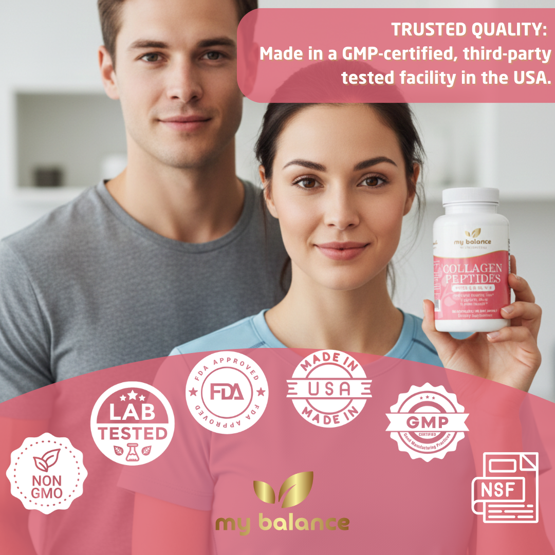 Collagen Peptides Types I, II, III, V, X