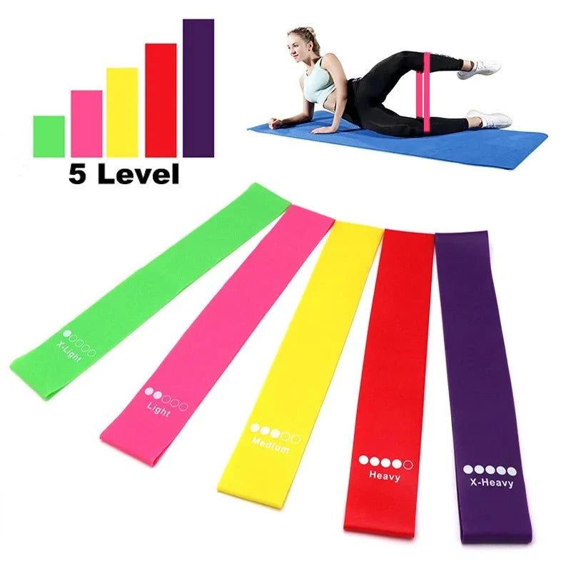 5-Level Resistance Yoga Strap – Crossfit Training Band