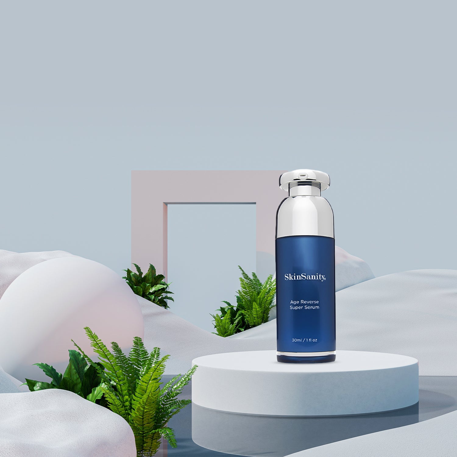 SkinSanity® Age Reverse Super Serum with Triple Peptides 1 fl oz