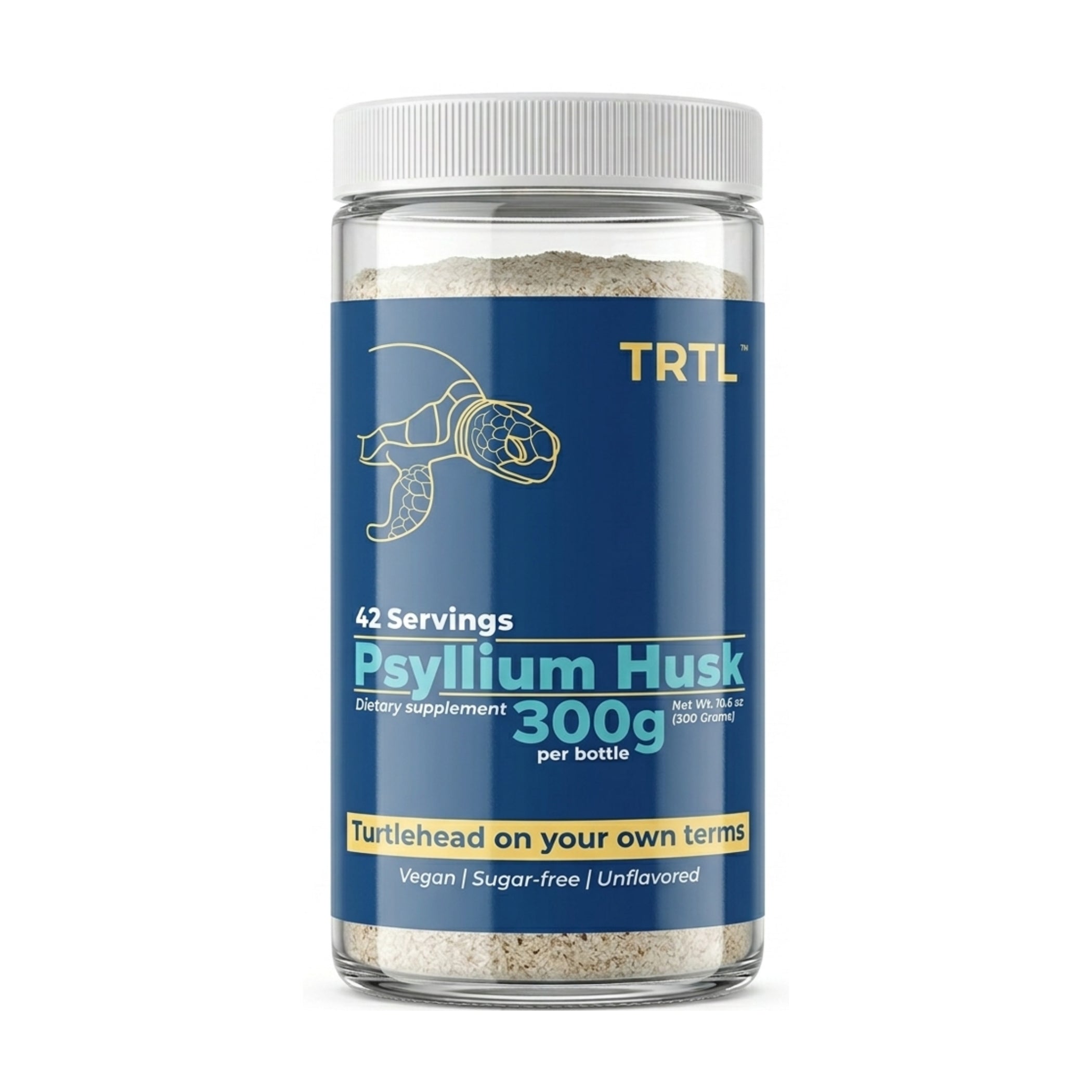 TRTL Psyllium Husk - Powder Formula - 300g