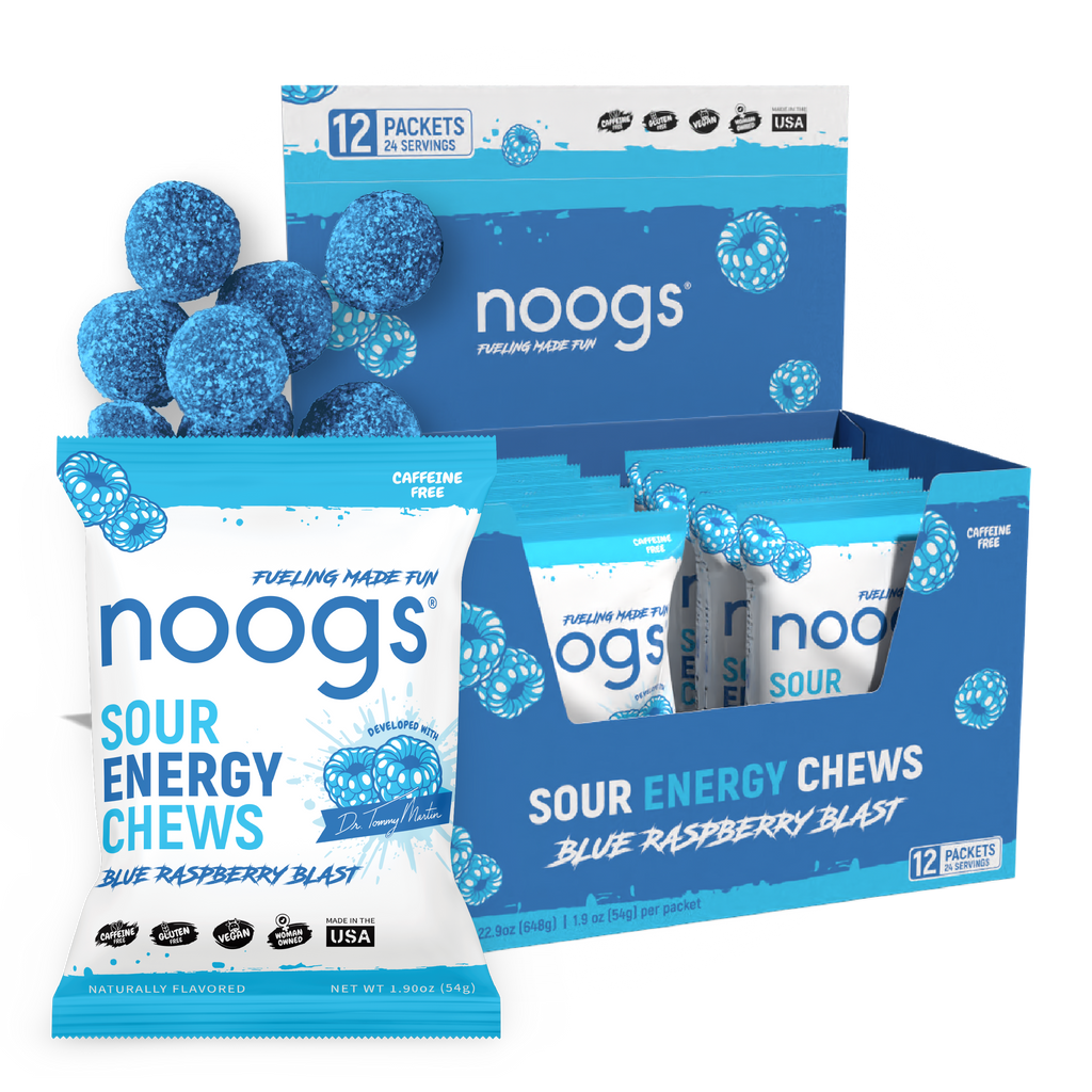 Blue Raspberry Blast Sour Energy Chews