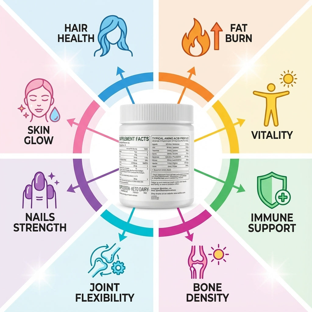 Multi Collagen Peptides Powder – Unflavored, 300g