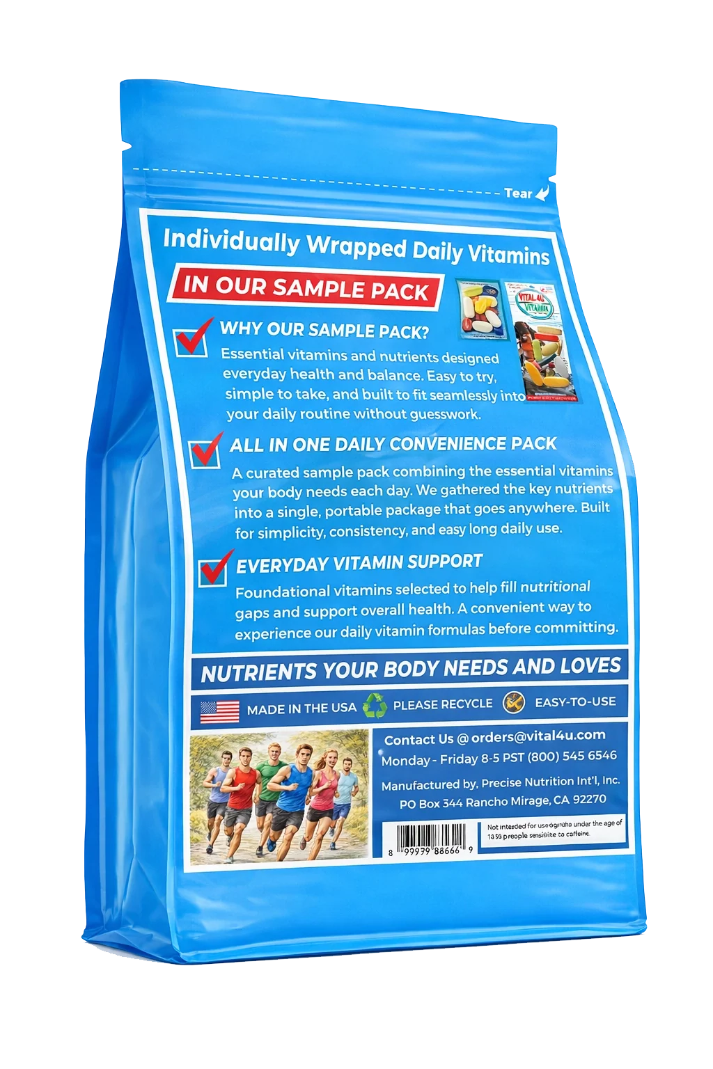 Vital 4U Premium 30-Day Multivitamin