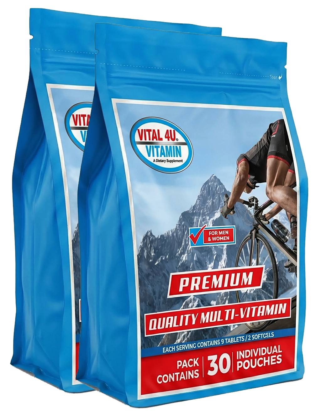 Vital 4U Premium 30-Day Multivitamin