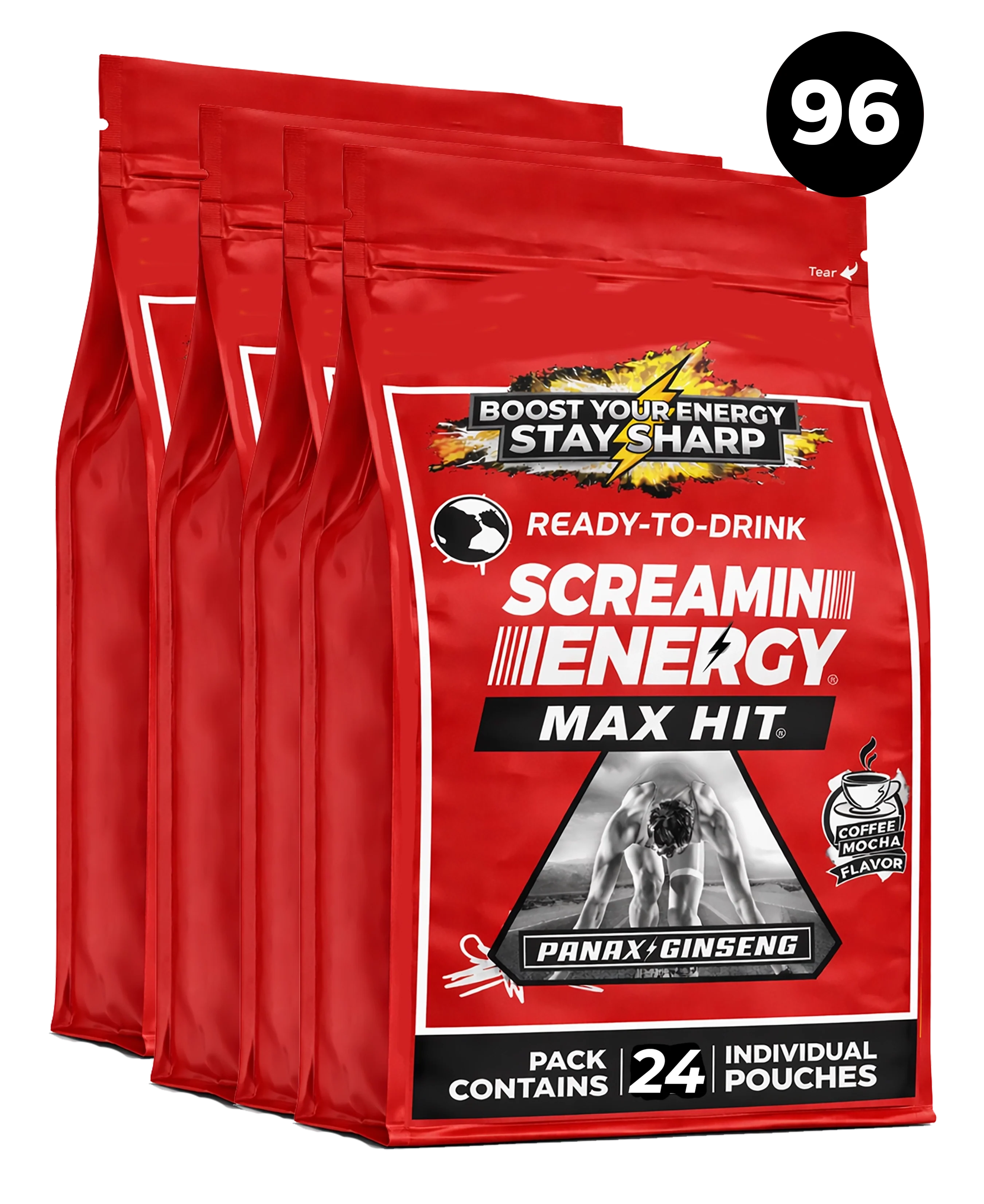 Screamin Energy Coffee Mocha