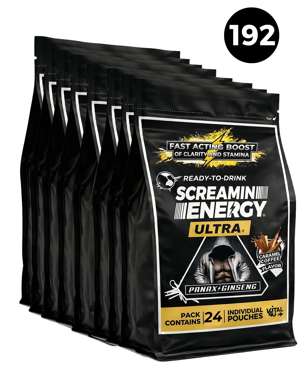 Screamin Energy Ultra Caramel Coffee