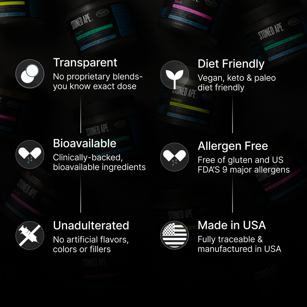Xnergy: A.M. Nootropic for Calm Energy, Focus & Motivation