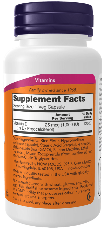 Vitamin D 1000IU Vegetarian