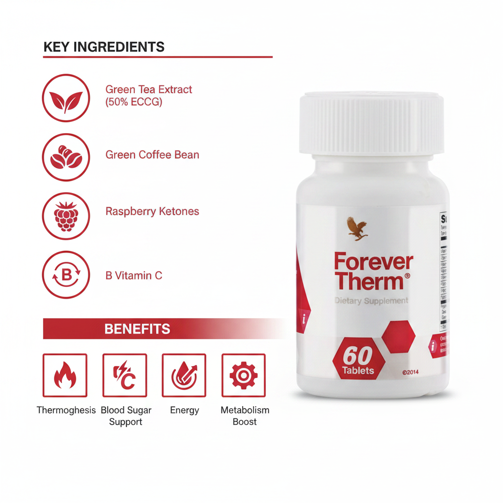 Forever Therm a perfect companion on your weight loss journey 60 tablets