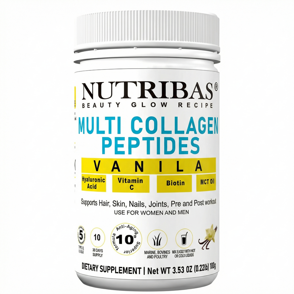Multi Collagen Peptides Powder – Unflavored, 300g