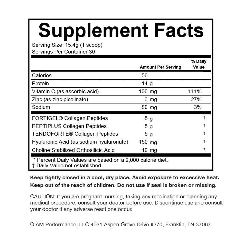 Collagen - Unflavored (15 Single-Serve Pouches)